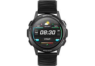 LEVOWATCH L2-Series HD Touchscreen Smartwatch Silikon, Schwarz