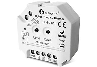 GLEDOPTO Unterputz Dimm-Aktor ZigBee 3.0 Pro Serie für Taster