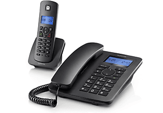 Motorola C4201 Negro Combo Teléfono Fijo + Inalámbrico Dect Negro