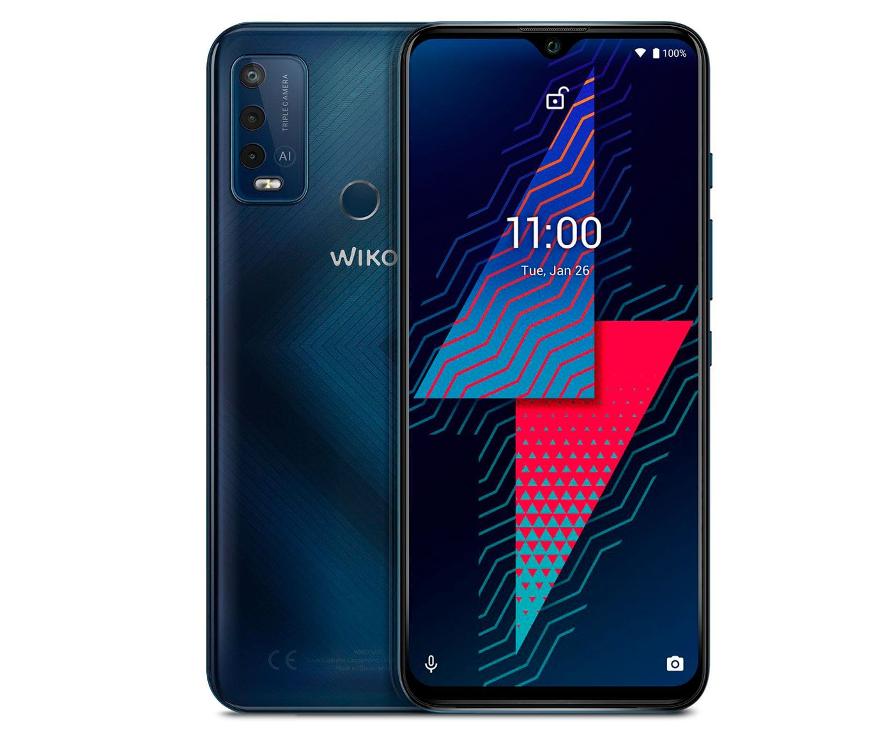 Móvil - WIKO Wiko Power U30 Azul (carbone Blue) 4+64gb / 6.82" / Dual Sim, Azul, 64 GB, 6,82 ", -, Android 11