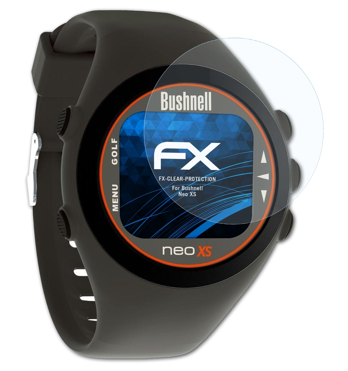 ATFOLIX Bushnell Neo FX-Clear Displayschutz(für XS) 3x