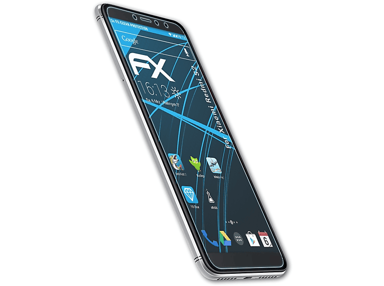 Xiaomi Displayschutz(für FX-Clear 3x Redmi S2) ATFOLIX