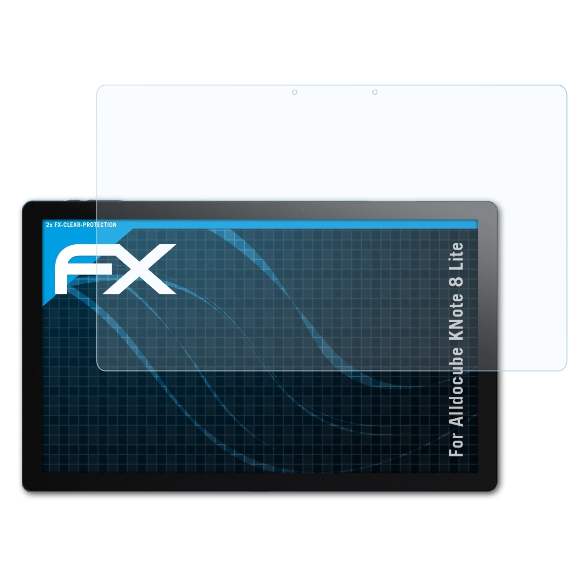 ATFOLIX 2x Alldocube FX-Clear 8 Lite) KNote Displayschutz(für