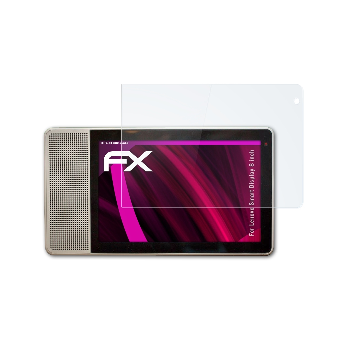 Display inch)) ATFOLIX Smart FX-Hybrid-Glass (8 Lenovo Schutzglas(für