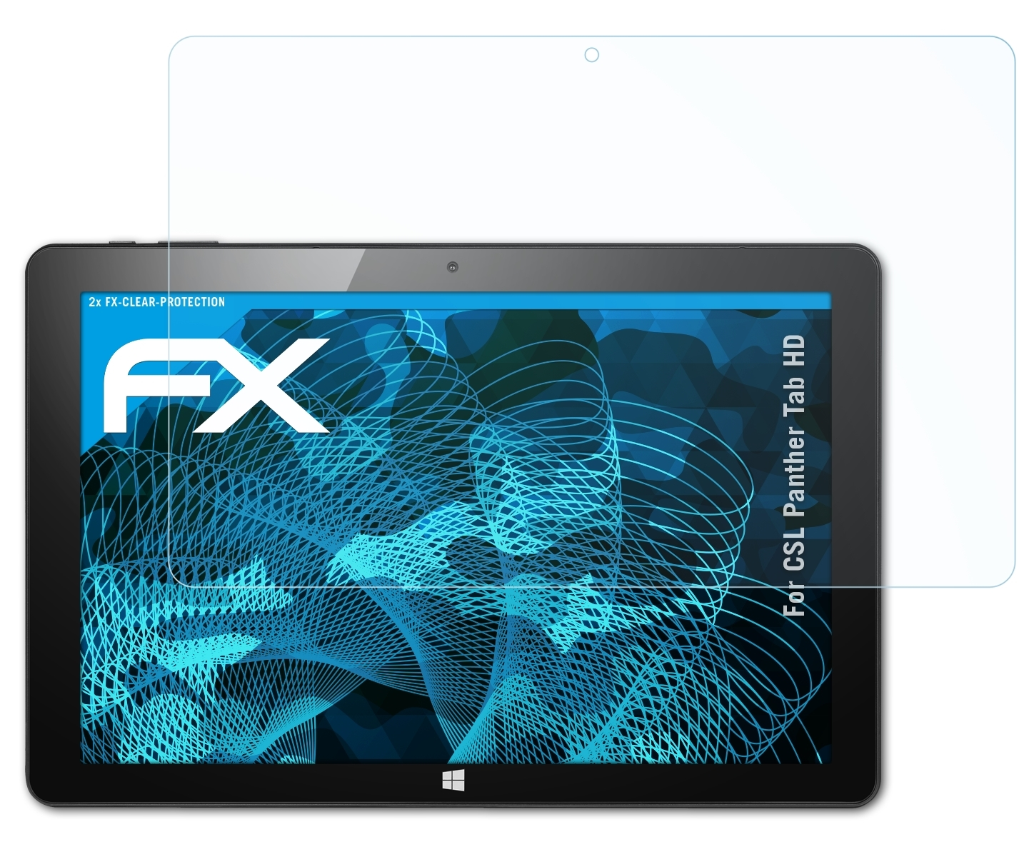 Tab 2x CSL ATFOLIX Panther FX-Clear HD) Displayschutz(für
