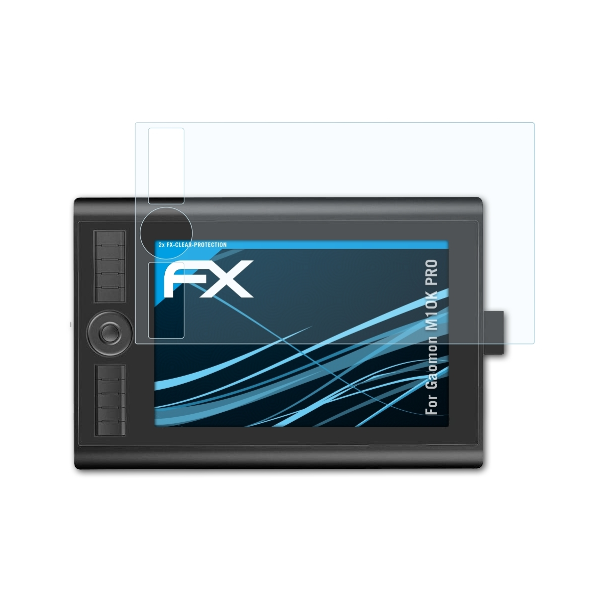 ATFOLIX 2x FX-Clear Displayschutz(für Gaomon PRO) M10K