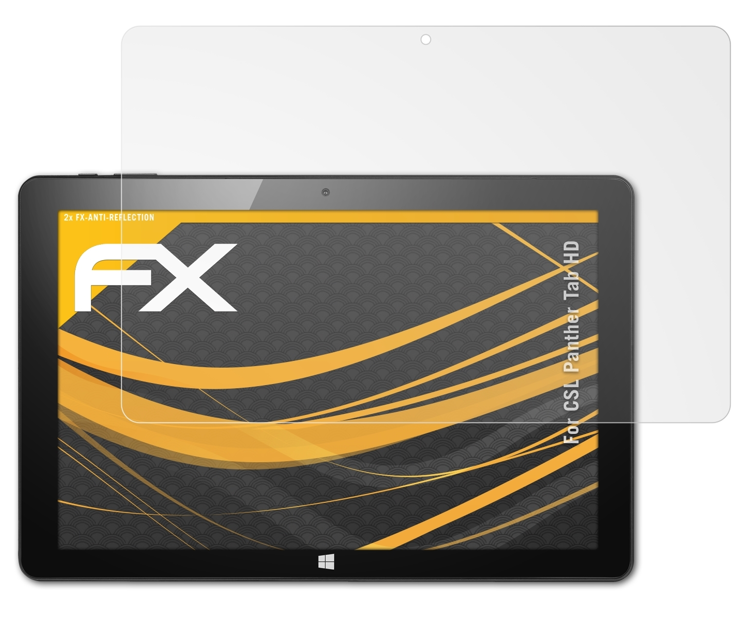 ATFOLIX 2x FX-Antireflex Displayschutz(für CSL Tab Panther HD)