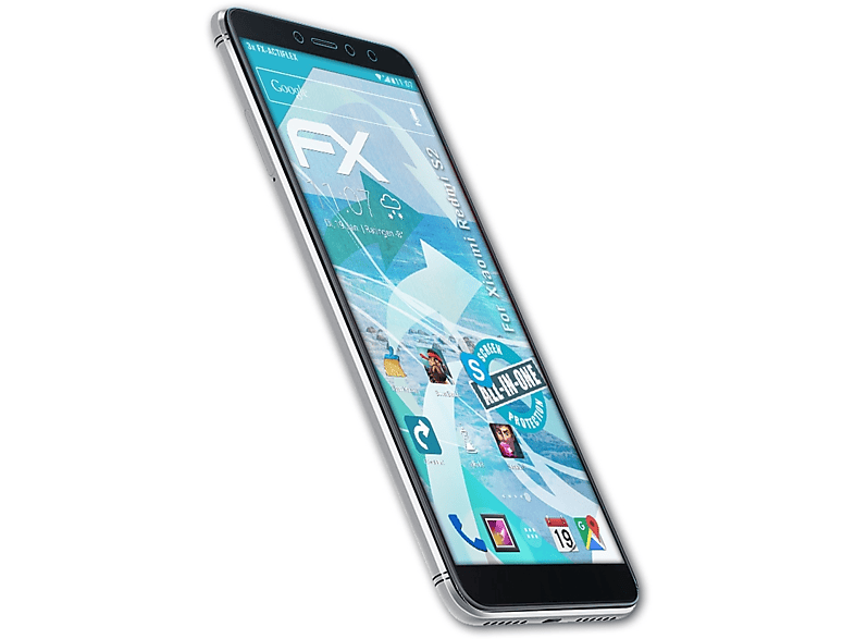 ATFOLIX 3x FX-ActiFleX Displayschutz(für Xiaomi Redmi S2)