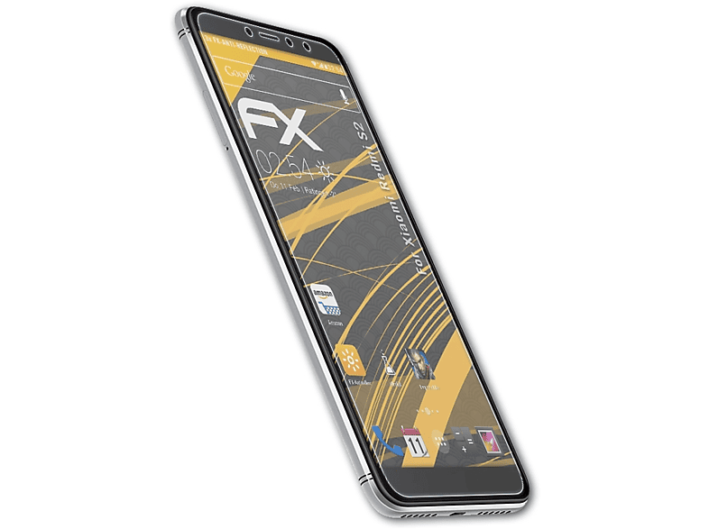 ATFOLIX 3x FX-Antireflex Displayschutz(für Xiaomi Redmi S2)