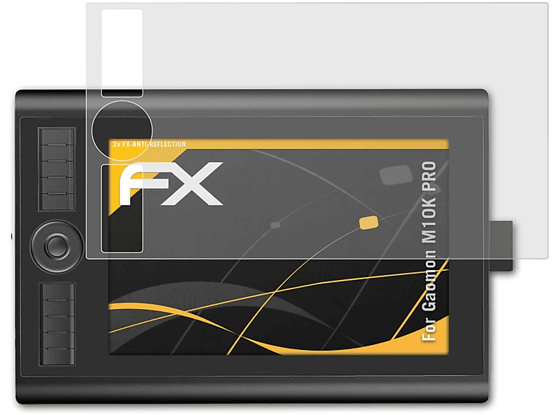 ATFOLIX 2x FX-Antireflex PRO) Displayschutz(für Gaomon M10K
