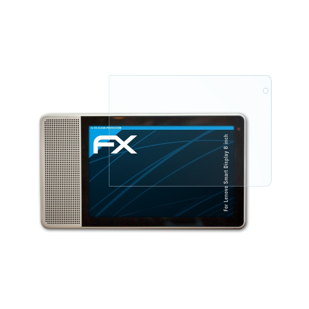 ATFOLIX Smart Displayschutz(für FX-Clear Lenovo (8 Display inch))