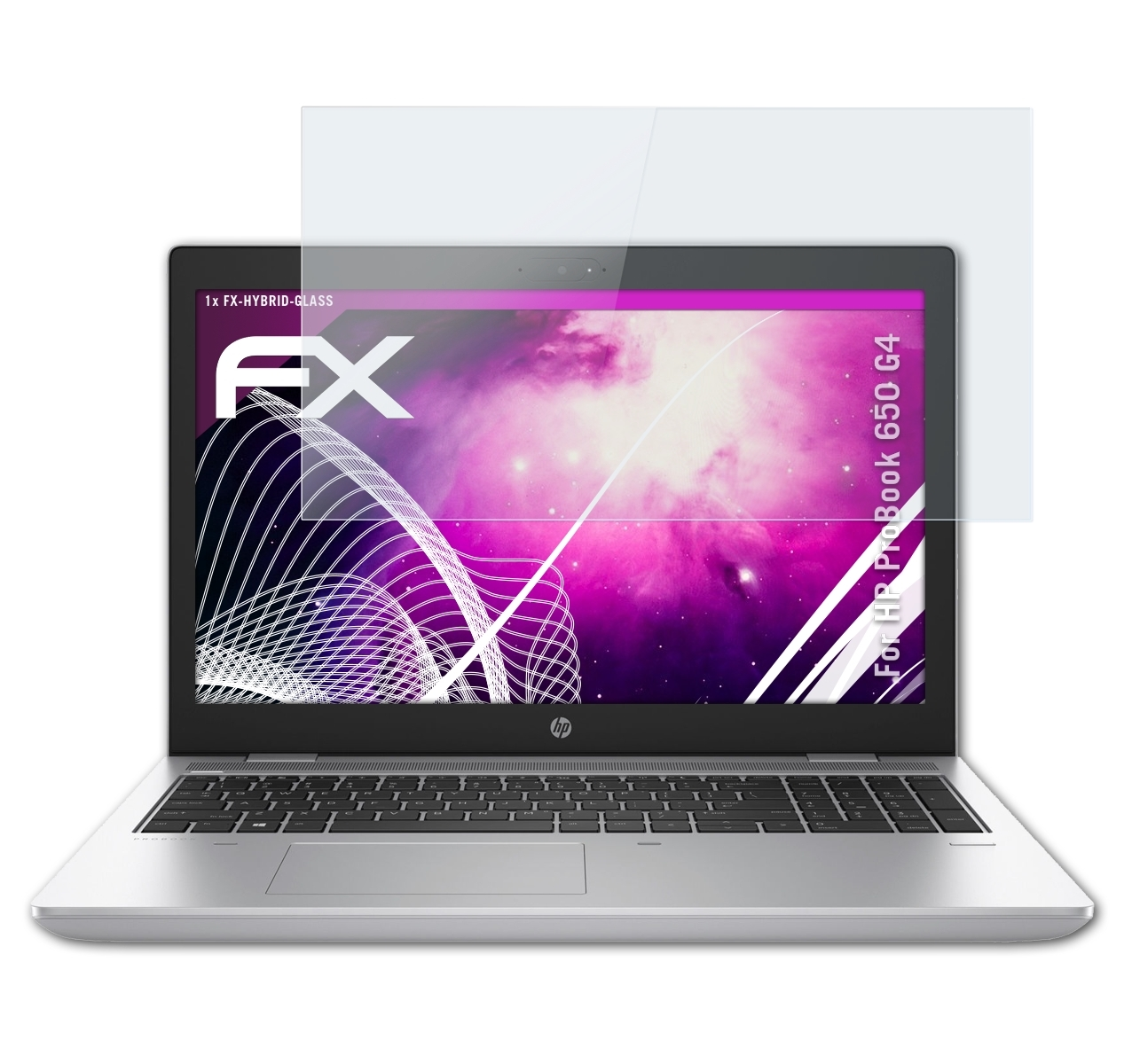 ATFOLIX Schutzglas(für HP FX-Hybrid-Glass ProBook G4) 650