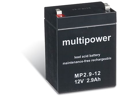 Baterías de Plomo - POWERY Powery Batería de plomo-sellada (multipower) MP2,9-12