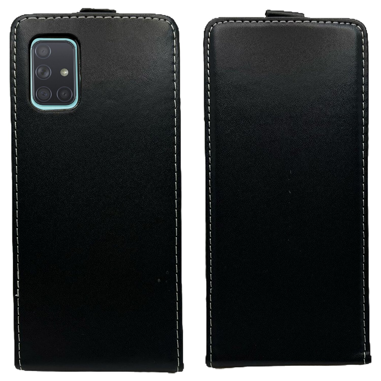 Galaxy A71 Schwarz 5G (A716F), Case, COFI Bookcover, Samsung,