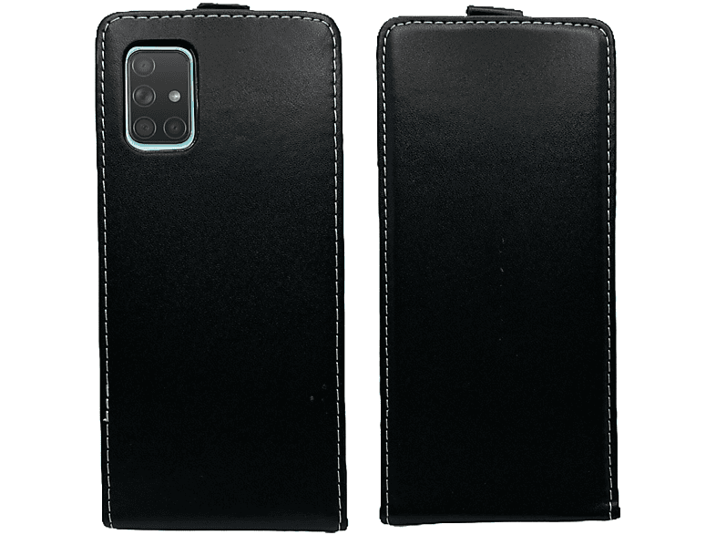 Galaxy A71 Schwarz 5G (A716F), Case, COFI Bookcover, Samsung,