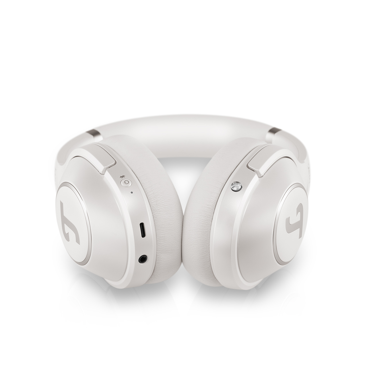 TEUFEL REAL Over-ear Kopfhörer BLUE, Pearl Bluetooth White