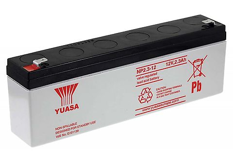 Baterías de Plomo - YUASA YUASA Batería de plomo-sellada NP2.3-12 Vds