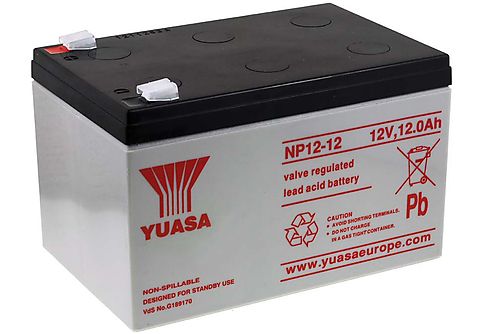 Baterías de Plomo - YUASA YUASA Batería de plomo-sellada NP12-12 Vds