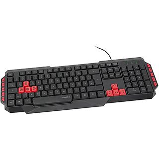 TECLADO - SPEEDLINK Speedlink Ludicium Negro / Teclado Gaming, wireless, Negro