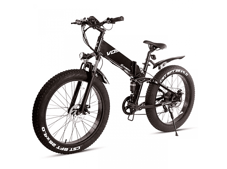 MADAT KAISDA K3 ELEKTROFAHRRAD All Terrain Bike (ATB) (Laufradgröße: 26 Zoll, Erwachsene-Rad, 480 Wh, Schwarz)