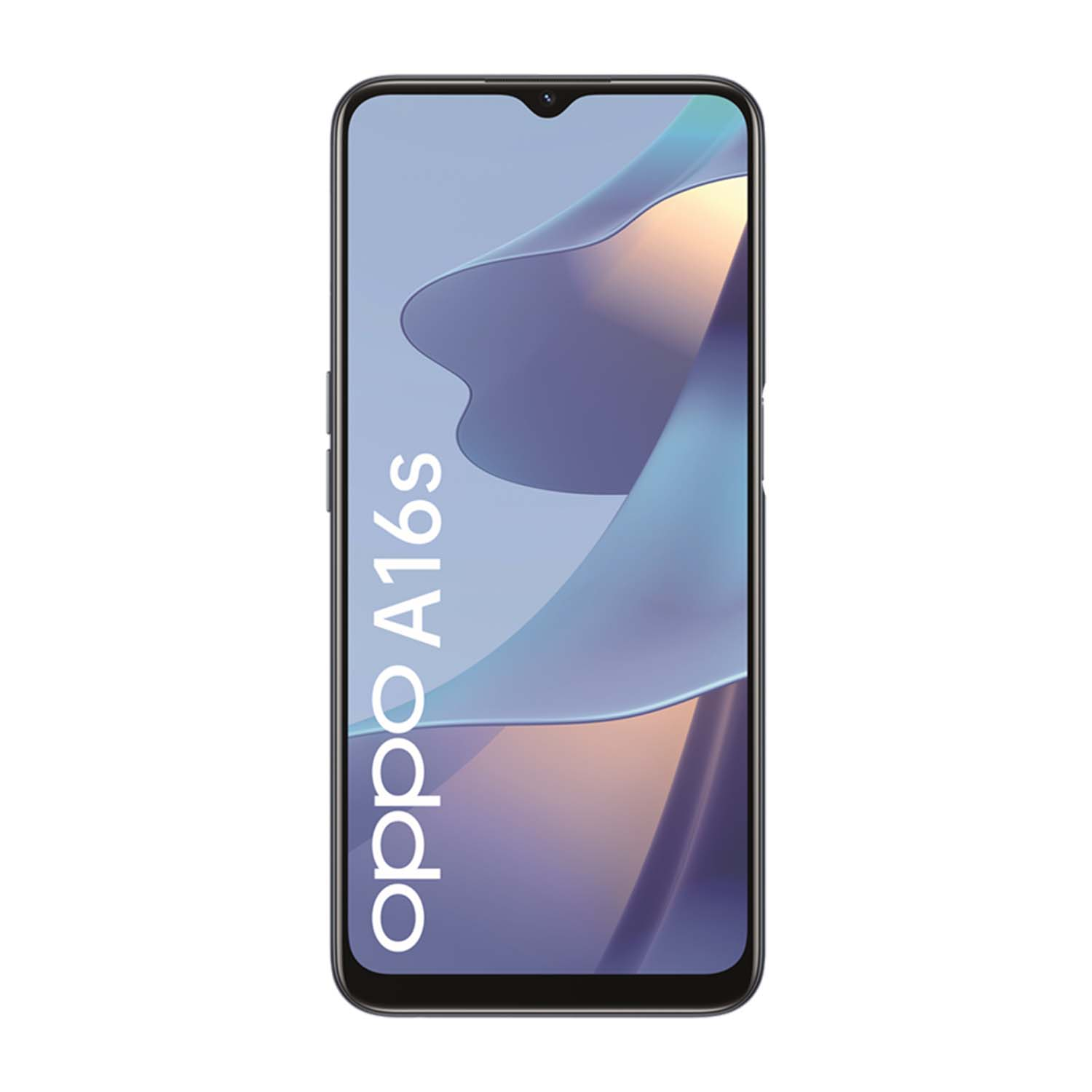 Móvil - A16s OPPO, Crystal Black, 64 GB, 4 GB, 6,5 ", MediaTek Helio G35 1,0 mAhmAh