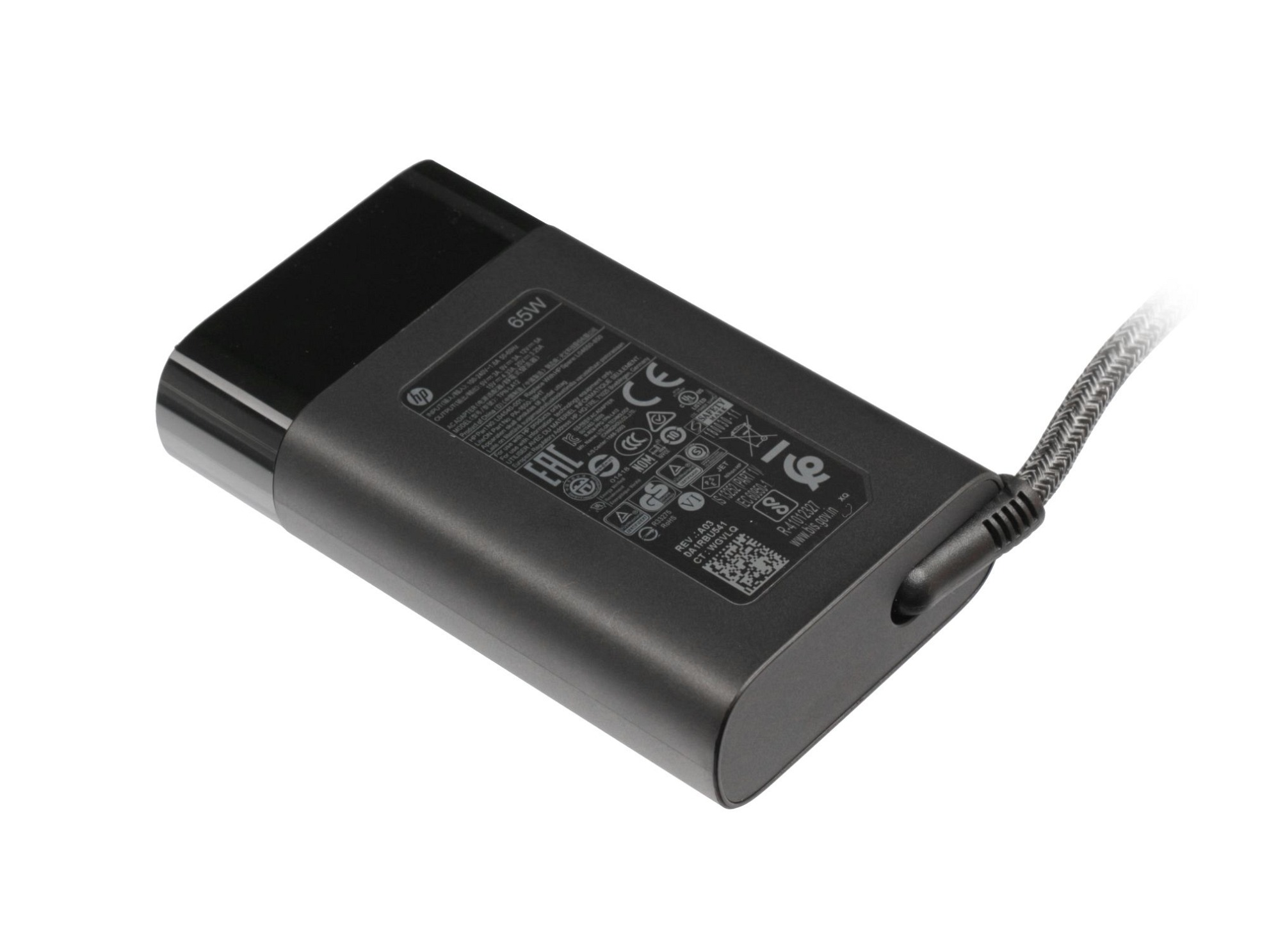 Watt 65 abgerundetes USB-C HP Original L04540-001 Netzteil