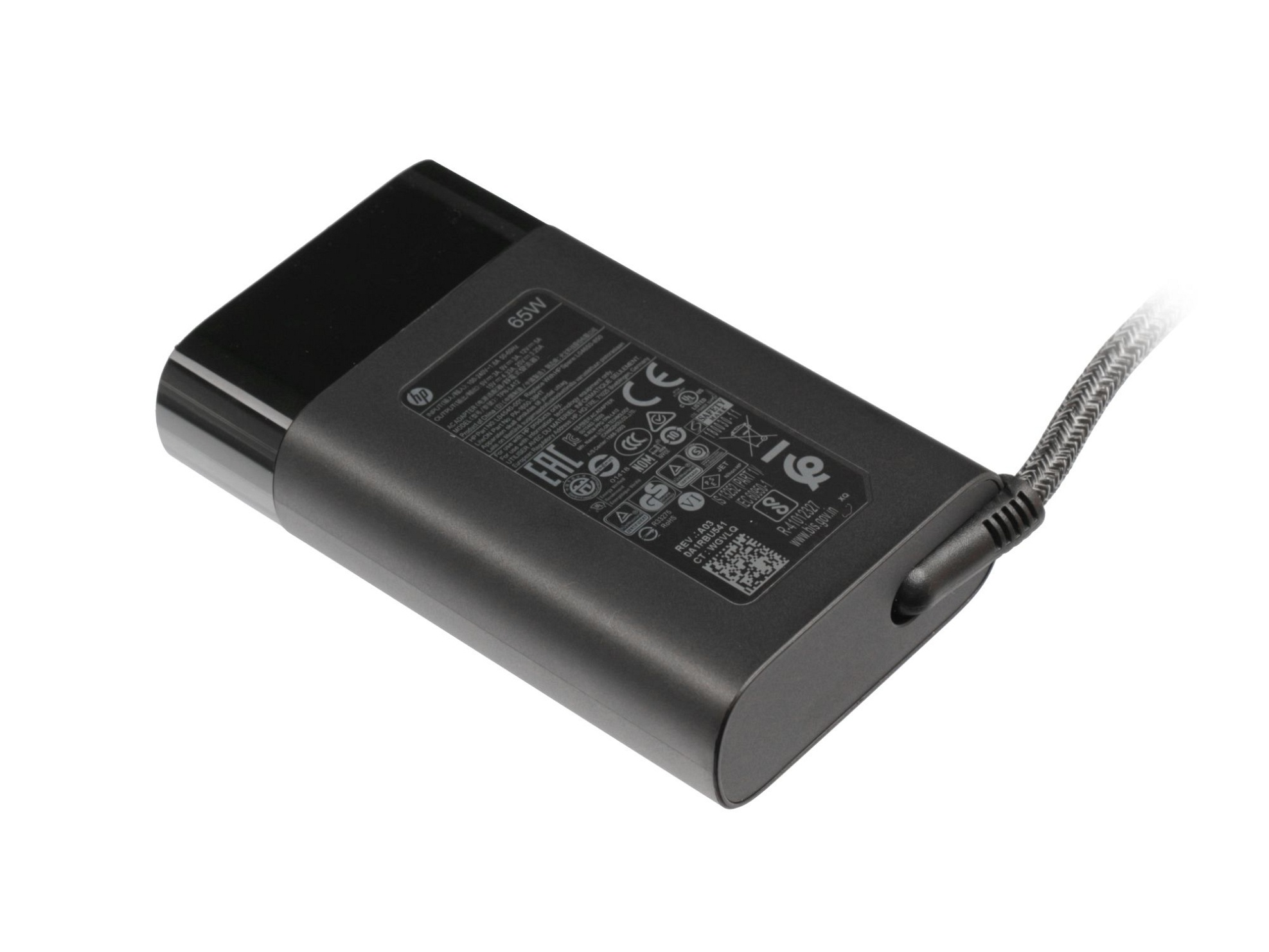 HP L04650-850 abgerundetes Original USB-C Netzteil Watt 65