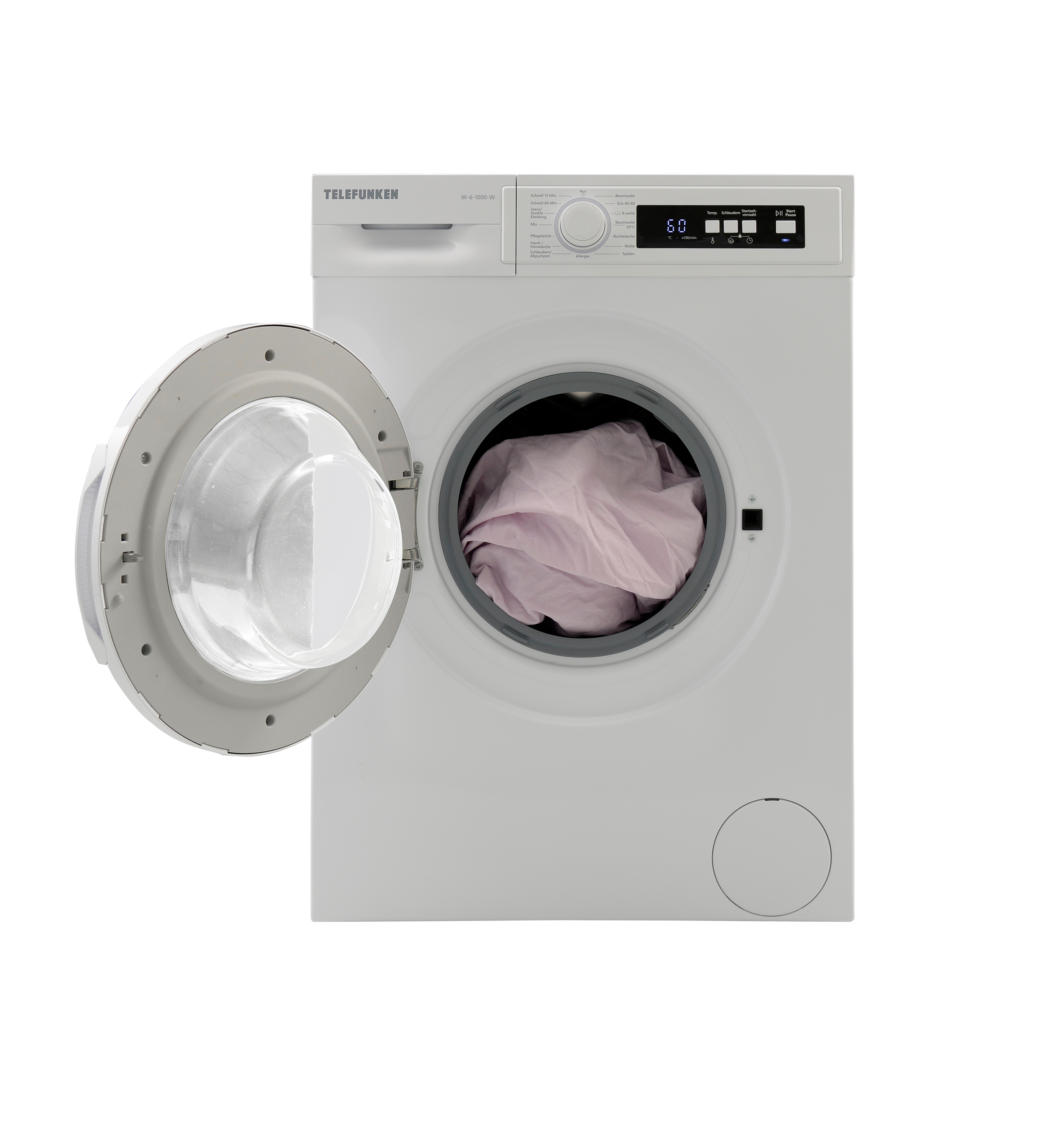 (6 D) kg, W-6-1000-W Waschmaschine TELEFUNKEN