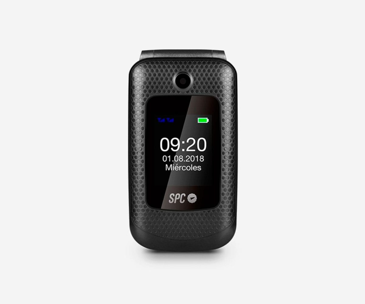 Teléfono Senio - Spc 2312n Goliath Negro Móvil Con Tapa / Dual Sim / Sos SPC, Negro