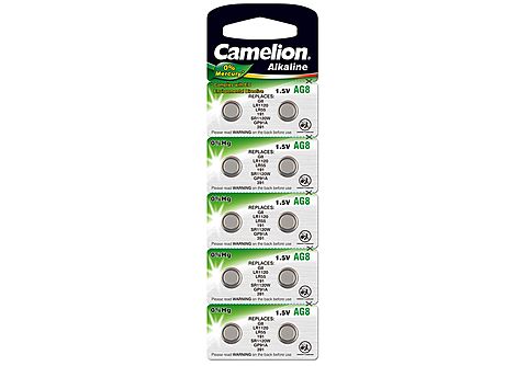 Pilas botón y especiales - CAMELION Camelion Pila de botón, Pila de Reloj LR55 / 191 / SR1120W / GP91A / 391 0% HG Blister 10uds.