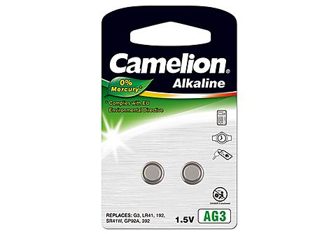 Pilas botón y especiales - CAMELION Camelion pila de botón AG3 blister 2uds.