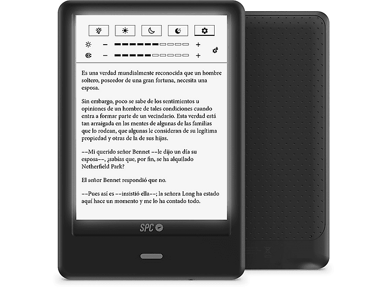 SPC Schwarz 8 GB 5614N eBook-Reader