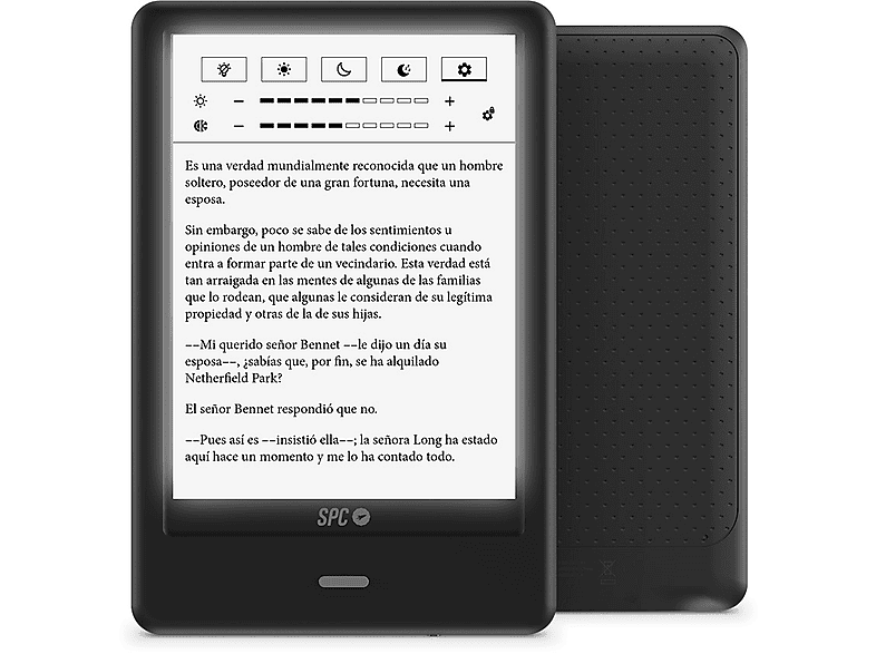 eBook SPC SPC Dickens Light Pro Libro Electrónico Con Pantalla Táctil