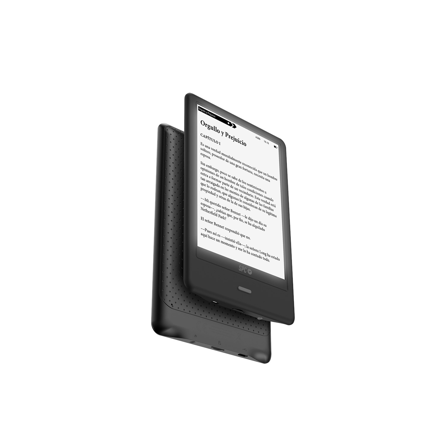 5614N 8 Schwarz eBook-Reader SPC GB