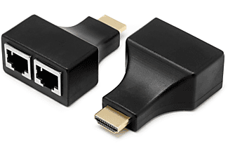 capturar tarifa Superior Extensor De HDMI - UNOTEC Extensor 30 Metros De HDMI Por Rj45 | MediaMarkt