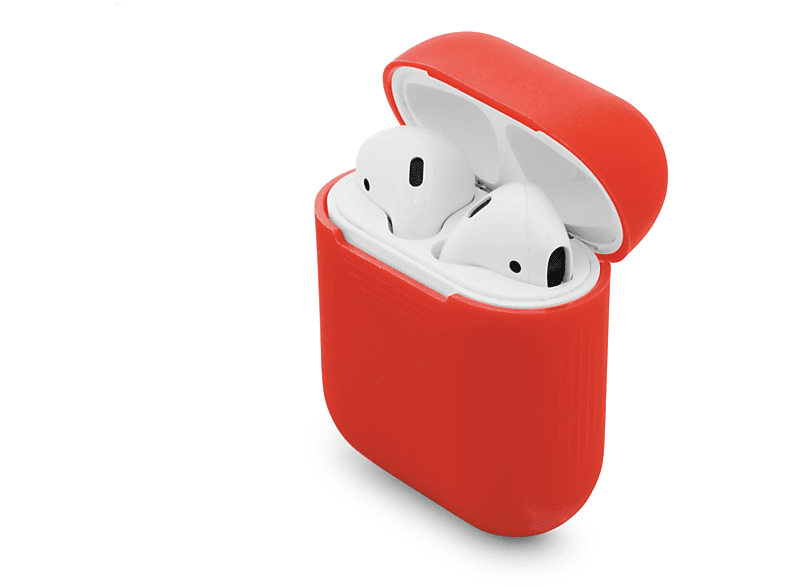 Funda Cool Silicona Soft red para Estuche Airpods PRO - 8434847033600