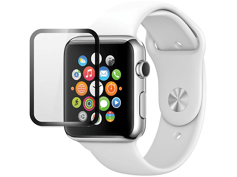 Lo siento Imperativo Red Apple Watch - Protector Cristal Templado Full Frame Cover Para Apple Watch  38M NUEBOO, 30 | MediaMarkt