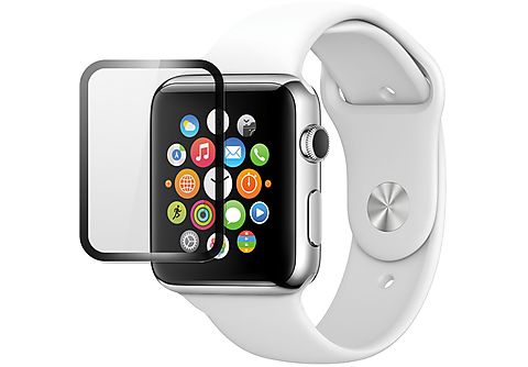Apple Watch  - PROTECTOR CRISTAL TEMPLADO FULL FRAME COVER PARA APPLE WATCH 42MM NUEBOO, 20