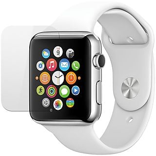 Cristal Templado  - Protector Cristal Templado Apple Watch 42mm UNOTEC, Compatible con: Apple, Apple Watch 42/44mm, Cristal Templado