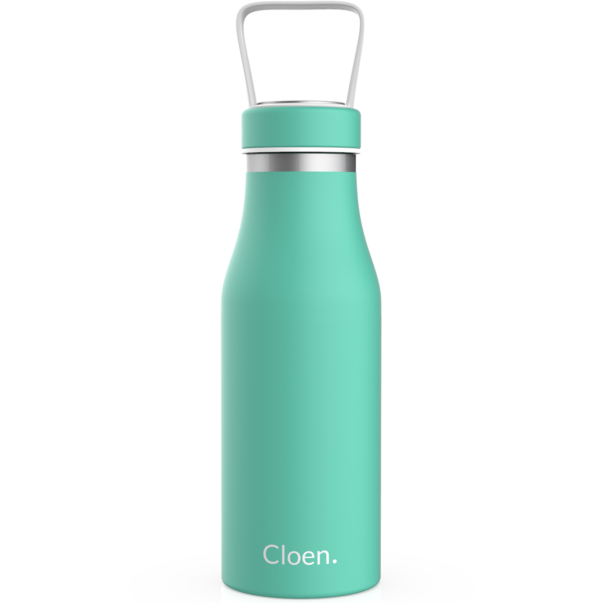 Cloen Botella Agua deportiva acero inoxidable cantimplora con triple aislamiento para 12 horas bebida caliente y 24 libre bpa 500 ml