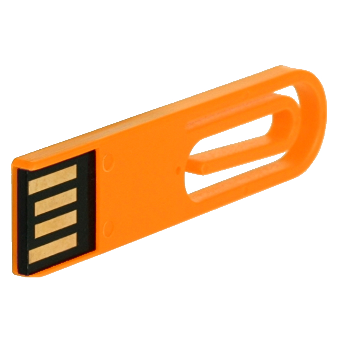 USB GERMANY ® eCLIP USB-Stick (Orange, 2 GB)