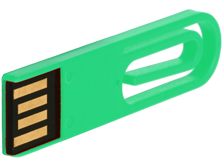 USB GERMANY ® eCLIP (Grün, 8 USB-Stick GB)