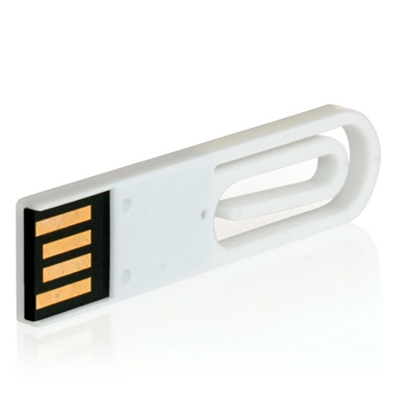 USB GERMANY ® USB-Stick 8 (Weiß, eCLIP GB)