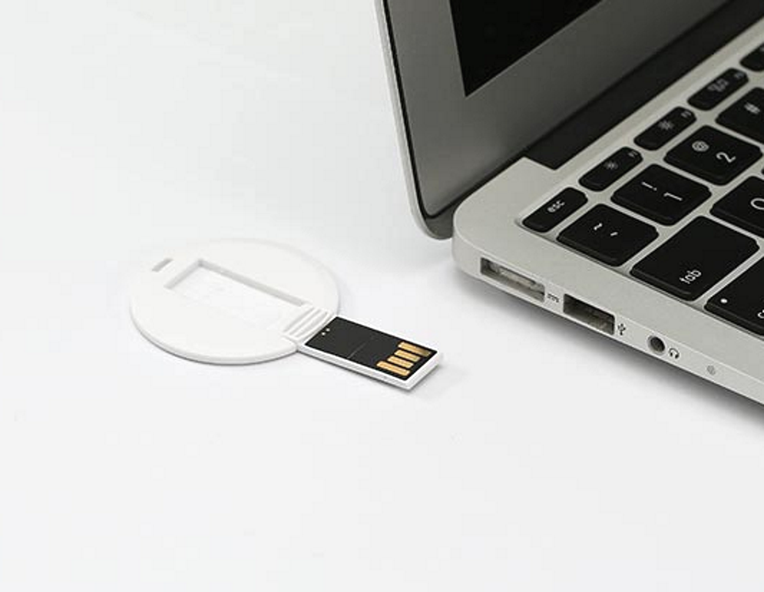 USB GERMANY ® DISC USB-Stick 2 (Weiß, GB)