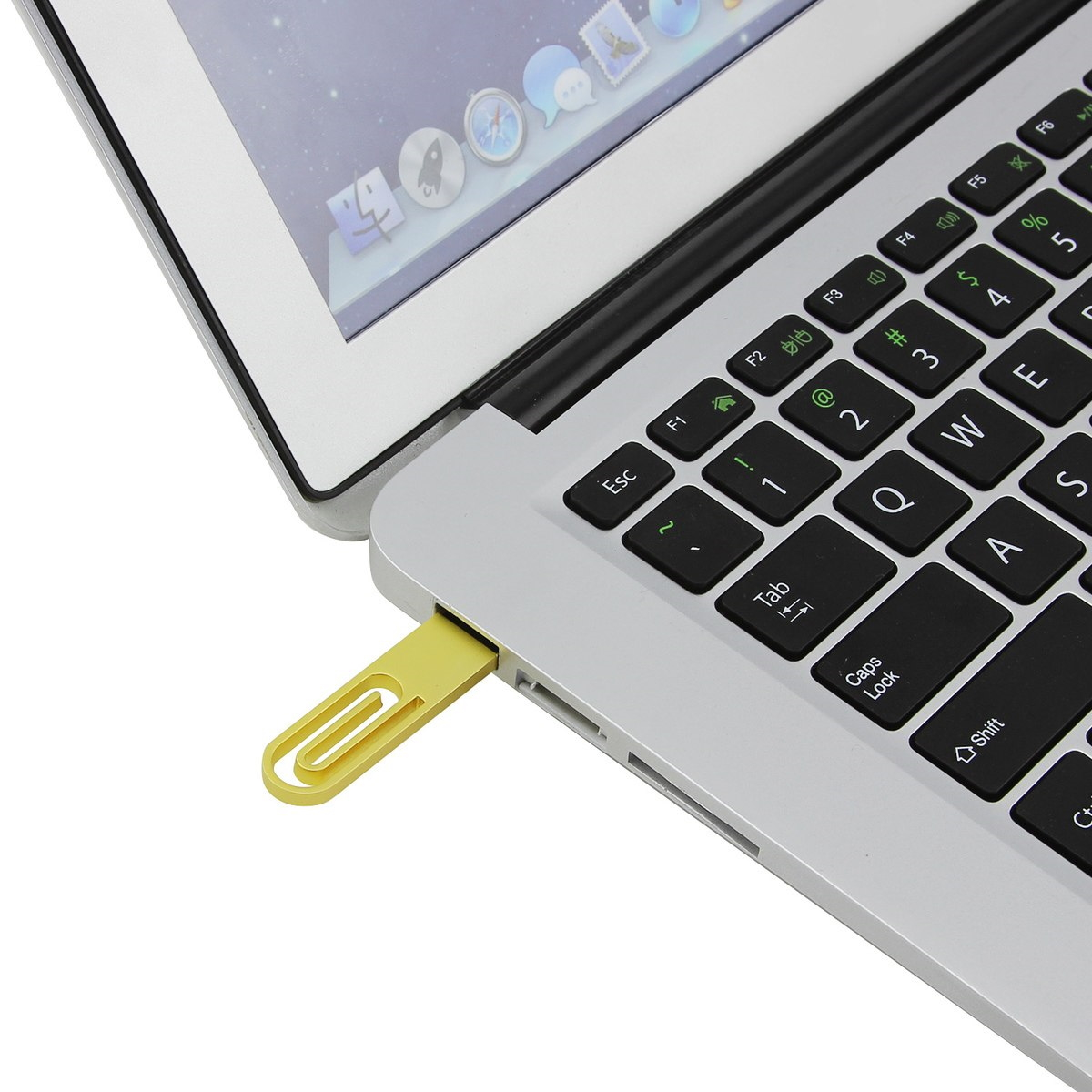 USB GERMANY ® eCLIP USB-Stick (Orange, 2 GB)