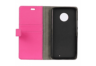 CASEONLINE Klappbare - Pink, Bookcover, Motorola, Moto G6, Multicolor