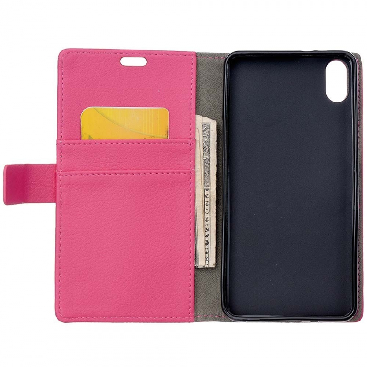 Multicolor XS iPhone Apple, CASEONLINE Klappbare Max, Pink, - Bookcover,