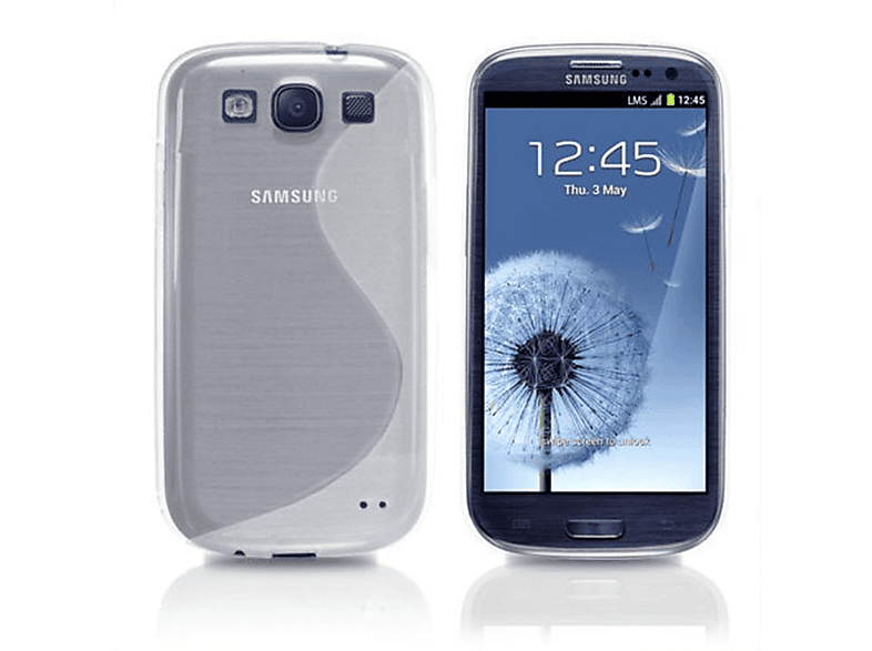 CASEONLINE S-Line - Transparent, Backcover, Samsung, Galaxy S3, Multicolor