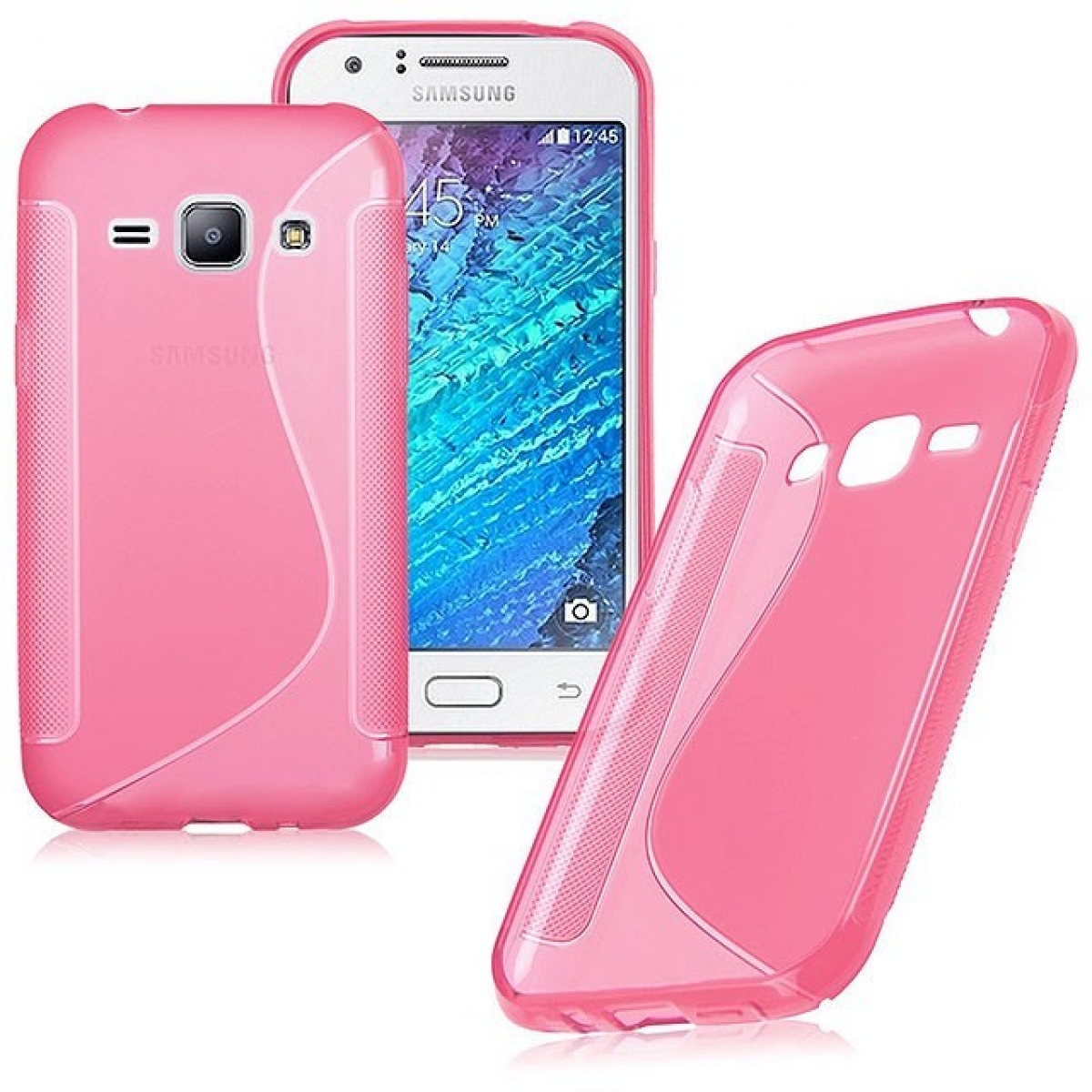 Samsung, Backcover, Galaxy Pink, - J1, Multicolor CASEONLINE S-Line