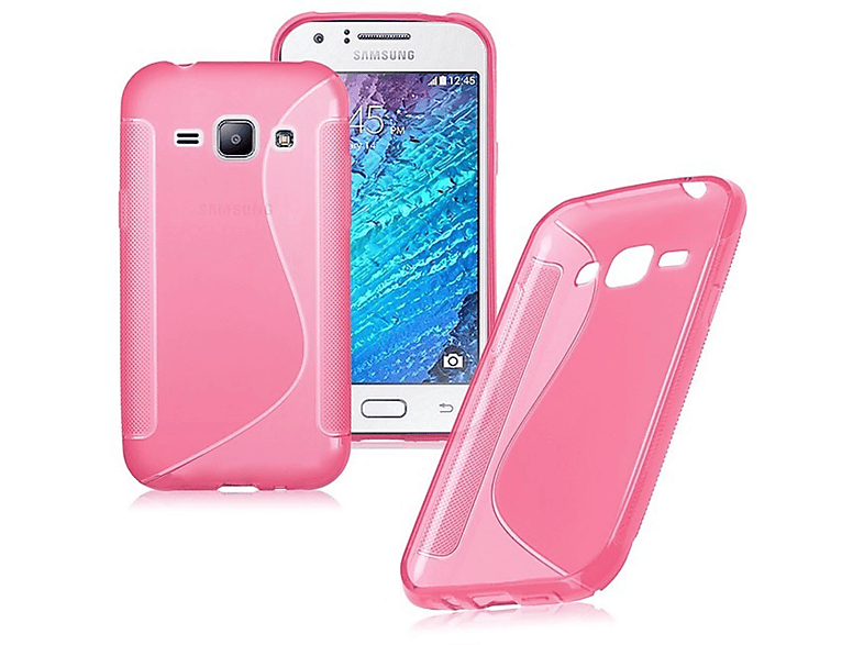 Samsung, Backcover, Galaxy Pink, - J1, Multicolor CASEONLINE S-Line